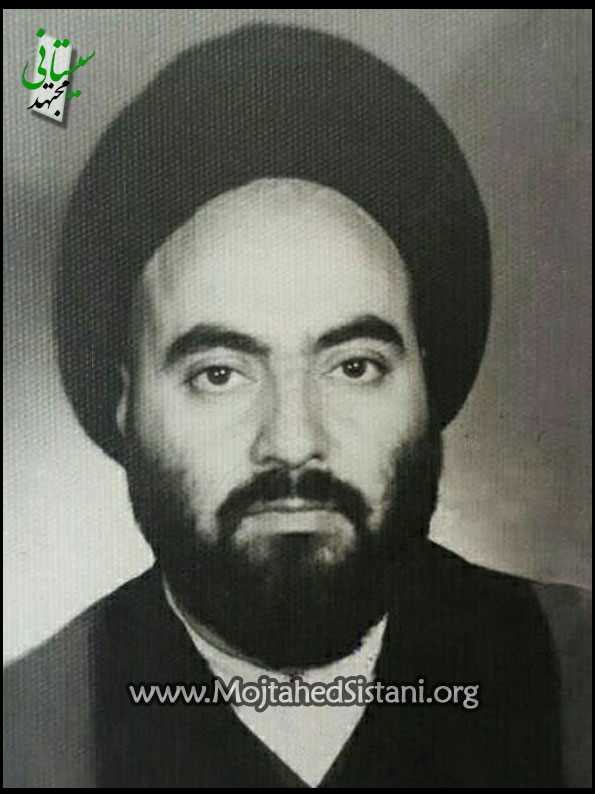 تمثال آيت الله العظمي سيد محمود مجتهد سيستاني در سن ۳۲ سالگي