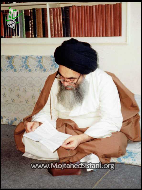 تمثال آيت الله العظمي سيد محمود مجتهد سيستاني 15